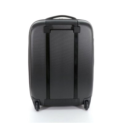 Чемодан складной Rollink Earth 55x40x20 см, 2 колеса, черный/зеленый арт. 102-21-110-390-370