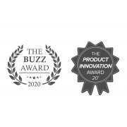 Чемодан складной Rollink Earth 55x40x20 см, 2 колеса, черный/зеленый