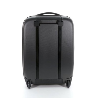 Чемодан складной Rollink Earth 55x40x20 см, 2 колеса, черный/синий арт. 102-21-110-380-400