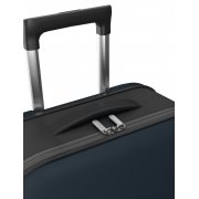 Чемодан складной Rollink Vega II 55x40x20 см, 2 колеса, серо-синий