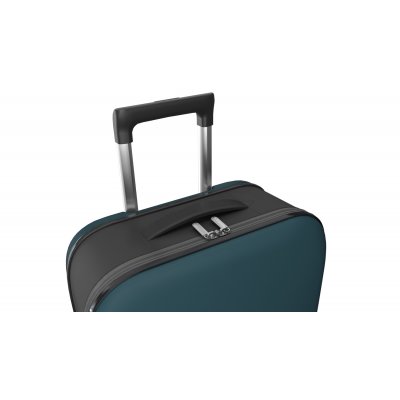 Чемодан складной Rollink Vega II 55x40x20 см, 2 колеса, сине-зеленый арт. 105-21-330-380-100