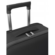 Чемодан складной Rollink Vega II 55x40x20 см, 2 колеса, черный