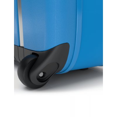 Чемодан складной Rollink Aura 55x40x20 см, 2 колеса, синий арт. 111-21-281-281-281