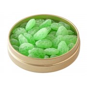 Карамель леденцовая со вкусом яблока в банке