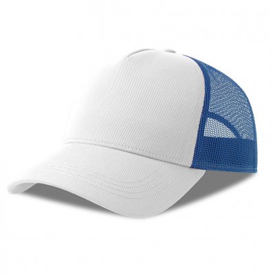 Бейсболка RAPPER COTTON-S, 5 клиньев, пластиковая застёжка Белый арт. 254179-S.124