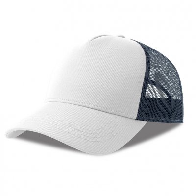 Бейсболка RAPPER COTTON-S, 5 клиньев, пластиковая застёжка Белый арт. 254179-S.126