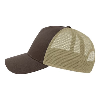 Бейсболка RAPPER COTTON-S, 5 клиньев, пластиковая застёжка Коричневый арт. 254179-S.3328