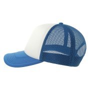 Бейсболка RAPPER-S, 5 клиньев, пластиковая застёжка Синий ройал