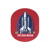 Патч «Овал», nubuk