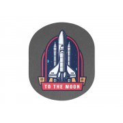 Патч «Овал», nubuk