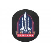 Патч «Овал», nubuk