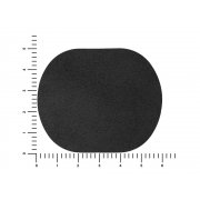 Патч «Овал», nubuk