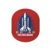 Патч «Овал», soft-touch