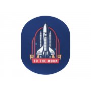 Патч «Овал», soft-touch