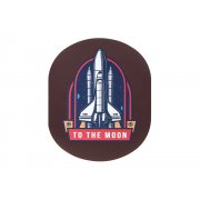 Патч «Овал», soft-touch