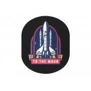 Патч «Овал», soft-touch