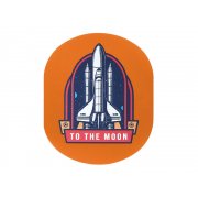 Патч «Овал», soft-touch