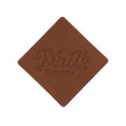 Патч «Ромб», nubuk