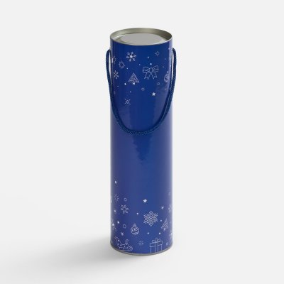 Тубус для бутылки Snowlace, синий арт. 25018.40