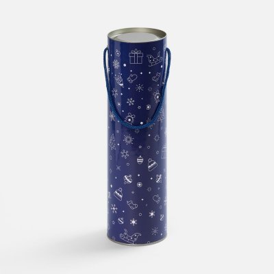 Тубус для бутылки Snowlace, синий арт. 25018.40