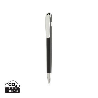 Ручка Glide из переработанного пластика GRS с металлическим клипом арт. P611.3901