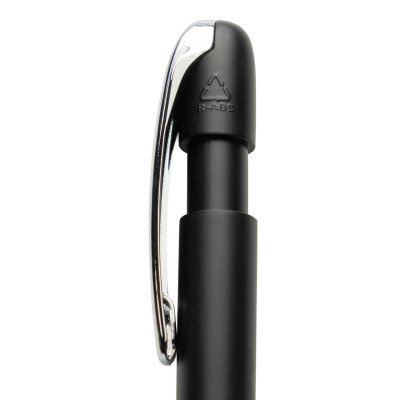 Ручка Glide из переработанного пластика GRS с металлическим клипом арт. P611.3901