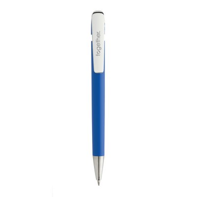 Ручка Glide из переработанного пластика GRS с металлическим клипом арт. P611.3905