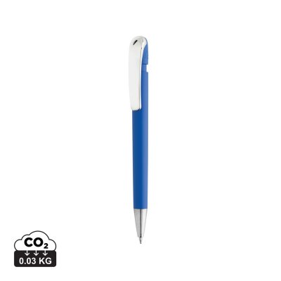 Ручка Glide из переработанного пластика GRS с металлическим клипом арт. P611.3905