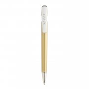 Ручка Glide из переработанного пластика GRS с металлическим клипом