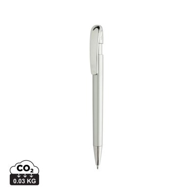 Ручка Glide из переработанного пластика GRS с металлическим клипом арт. P611.3902