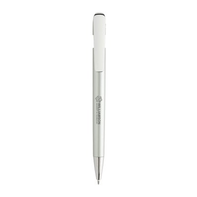 Ручка Glide из переработанного пластика GRS с металлическим клипом арт. P611.3902
