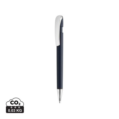 Ручка Glide из переработанного пластика GRS с металлическим клипом арт. P611.3925