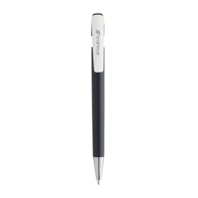 Ручка Glide из переработанного пластика GRS с металлическим клипом арт. P611.3925