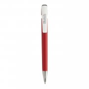 Ручка Glide из переработанного пластика GRS с металлическим клипом