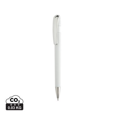 Ручка Glide из переработанного пластика GRS с металлическим клипом арт. P611.3903