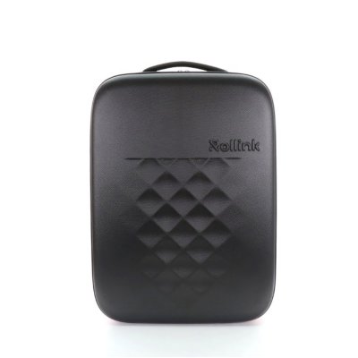 Чемодан складной Rollink Earth 55x40x20 см, 2 колеса, черный/красный арт. 102-21-110-390-170