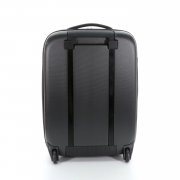 Чемодан складной Rollink Earth 55x40x20 см, 2 колеса, черный/красный