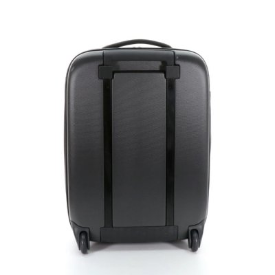 Чемодан складной Rollink Earth 55x40x20 см, 2 колеса, черный/оранжевый арт. 102-21-110-380-230