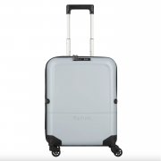 Чемодан складной Rollink FLEX LIGHT 55x40x20 см, 4 колеса, светло-серый