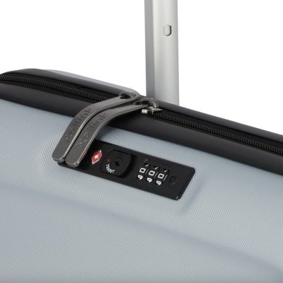 Чемодан складной Rollink FLEX LIGHT 55x40x20 см, 4 колеса, светло-серый арт. 103-21-120