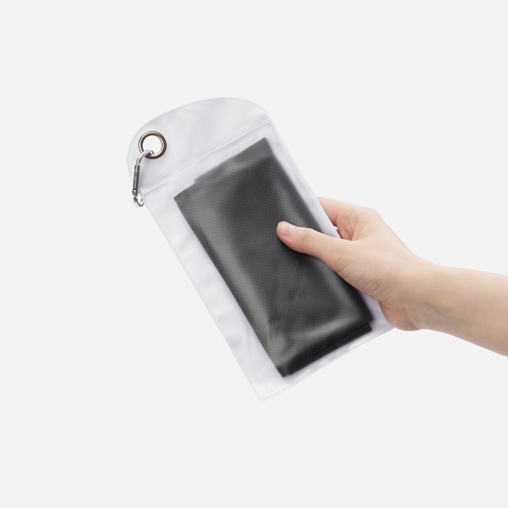 Охлаждающее полотенце Baffin, черное арт. 16646.30 Охлаждающее полотенце Baffin, черное арт. 16646.30