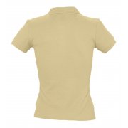 Рубашка поло женская PEOPLE 210, бежевая