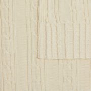 Плед Remitti, белый (молочный) арт. 19246.61