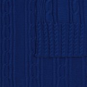 Плед Remitti, темно-синий (кобальт) арт. 19246.46