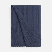 Плед Remitti, серо-синий (сланец) арт. 19246.27