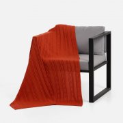 Плед Remitti, оранжевый (морковь) арт. 19246.20