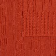 Плед Remitti, оранжевый (морковь) арт. 19246.20