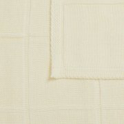 Плед Chainfield, белый (молочный)