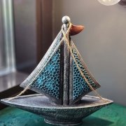 Статуэтка Парус синий арт. ATS070-BL