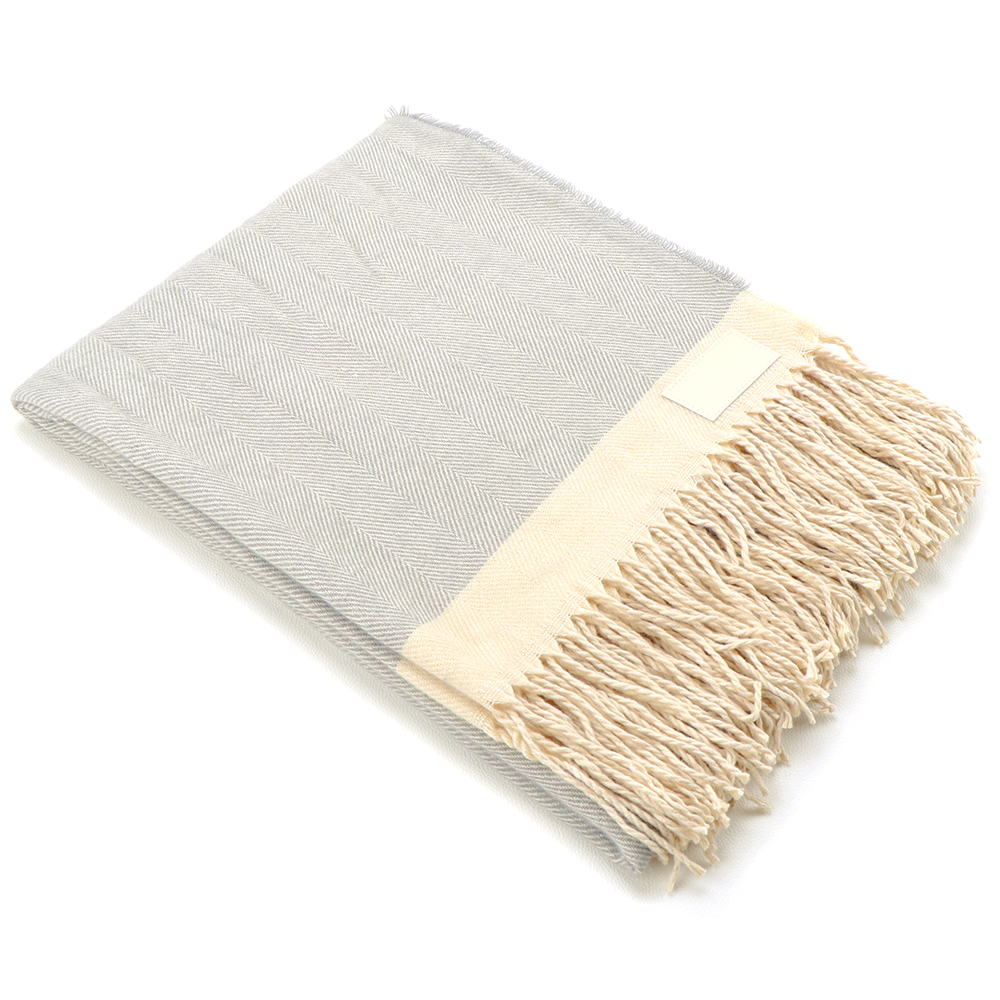 Плед акриловый WINTER, серый арт. 16009.10 Плед акриловый WINTER, серый арт. 16009.10